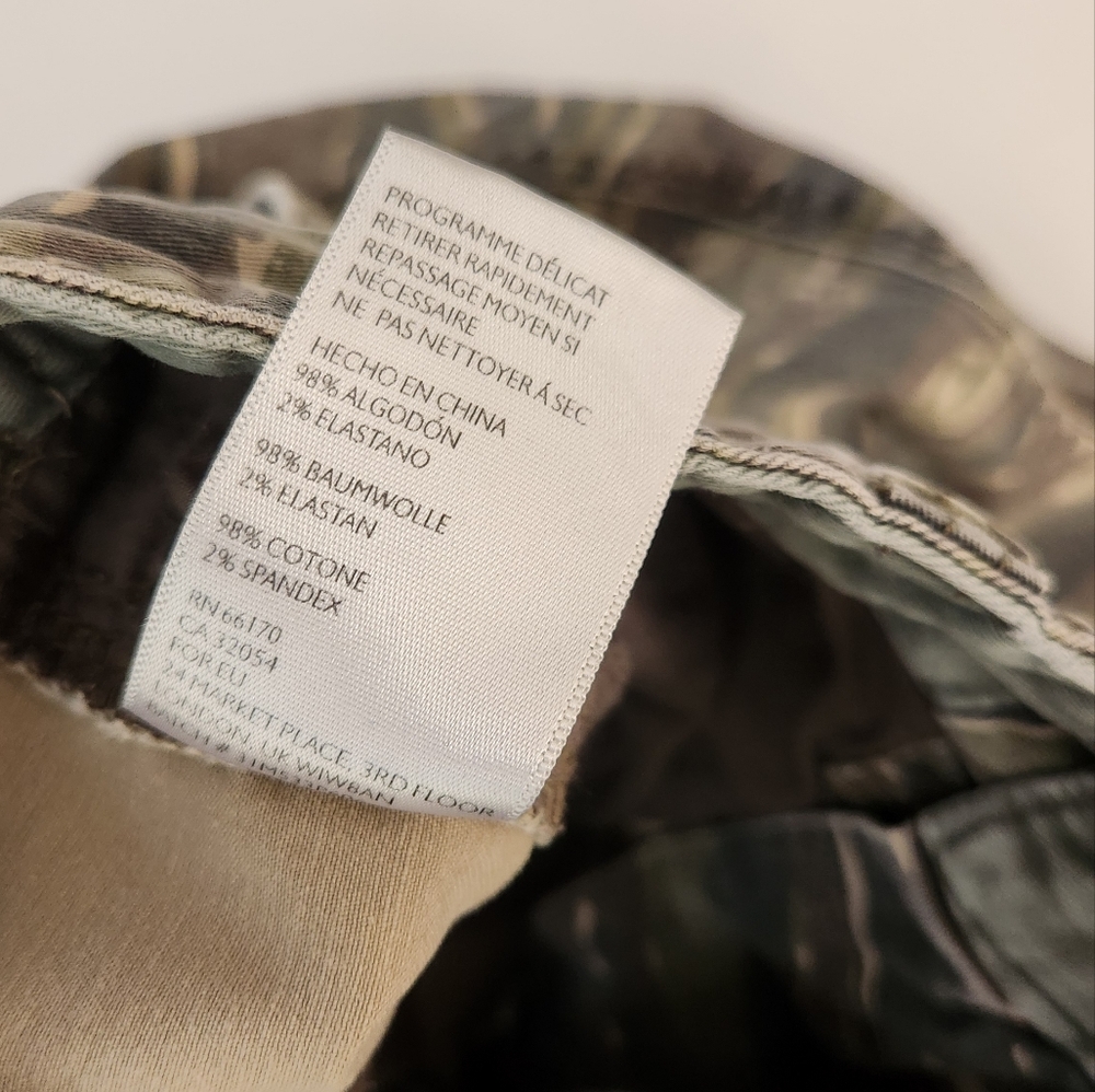 Koto x UO Skinny Tiger Print Camo Men Chino - Picture 9 of 15